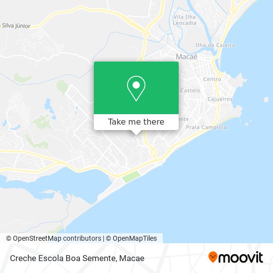 Creche Escola Boa Semente map