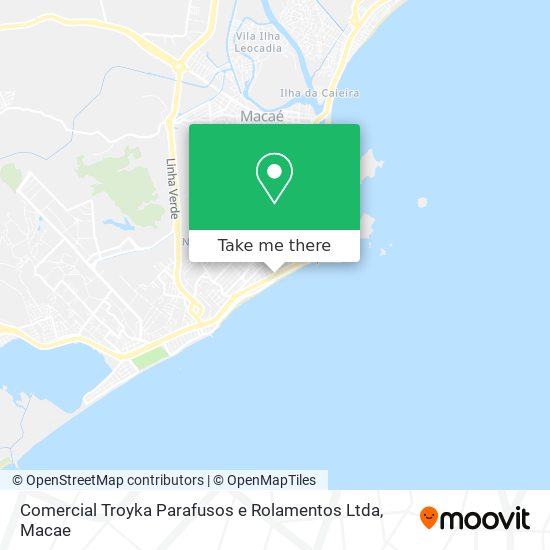 Mapa Comercial Troyka Parafusos e Rolamentos Ltda