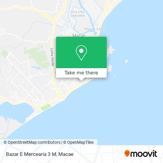 Mapa Bazar E Mercearia 3 M