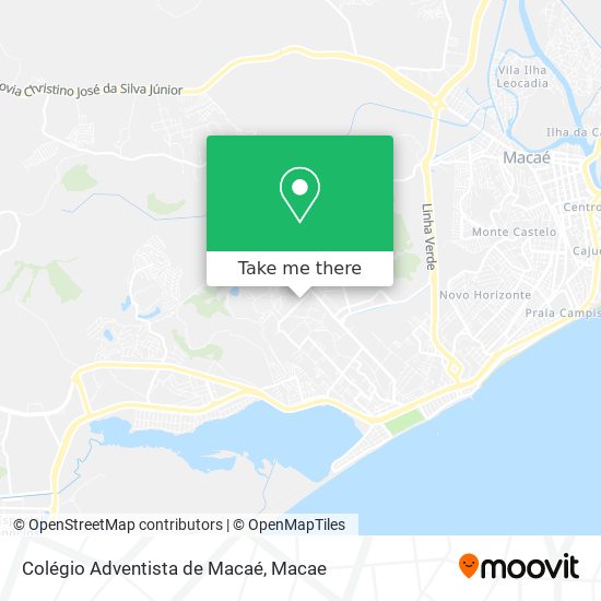 Colégio Adventista de Macaé map