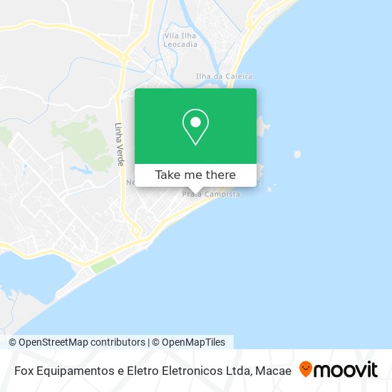 Fox Equipamentos e Eletro Eletronicos Ltda map