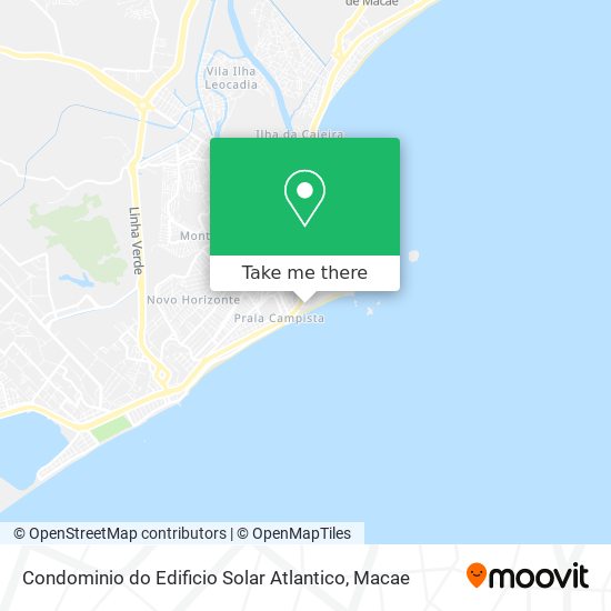 Mapa Condominio do Edificio Solar Atlantico