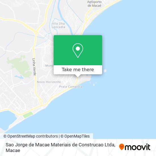 Sao Jorge de Macae Materiais de Construcao Ltda map