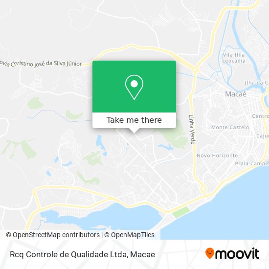 Mapa Rcq Controle de Qualidade Ltda