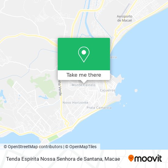 Tenda Espírita Nossa Senhora de Santana map