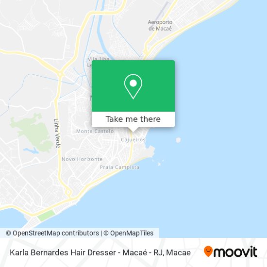 Karla Bernardes Hair Dresser - Macaé - RJ map