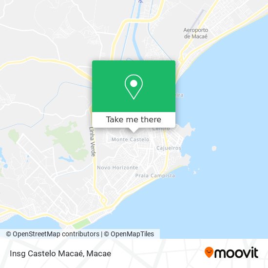 Insg Castelo Macaé map
