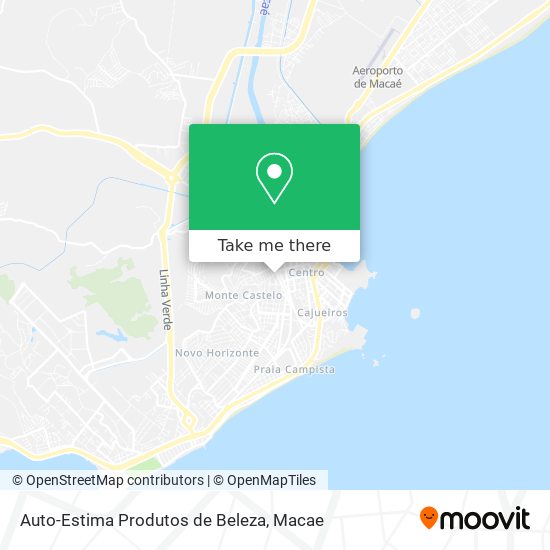 Mapa Auto-Estima Produtos de Beleza