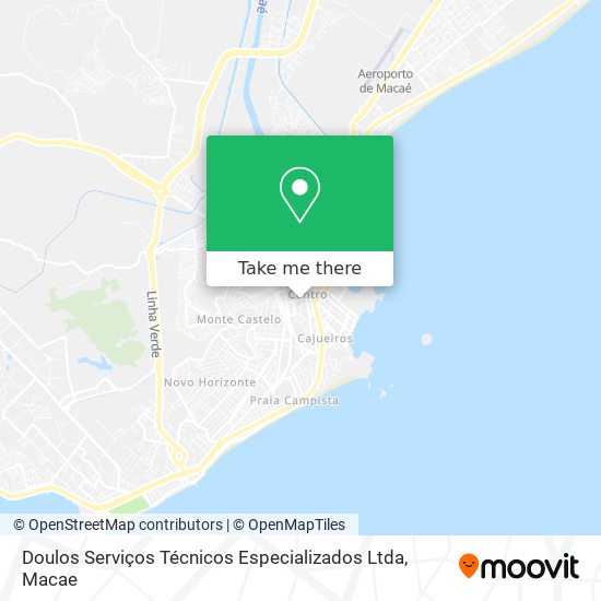 Mapa Doulos Serviços Técnicos Especializados Ltda