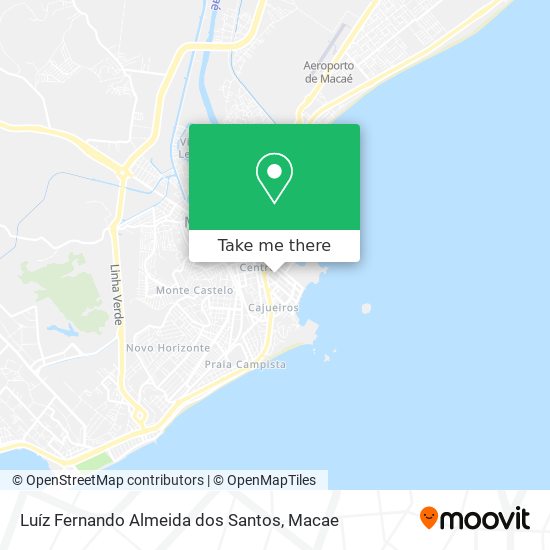 Luíz Fernando Almeida dos Santos map