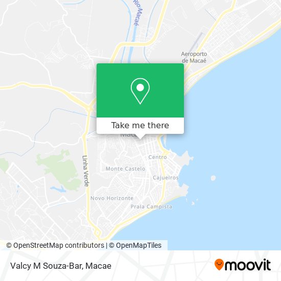 Valcy M Souza-Bar map