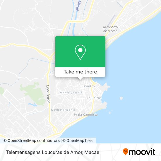 Telemensagens Loucuras de Amor map