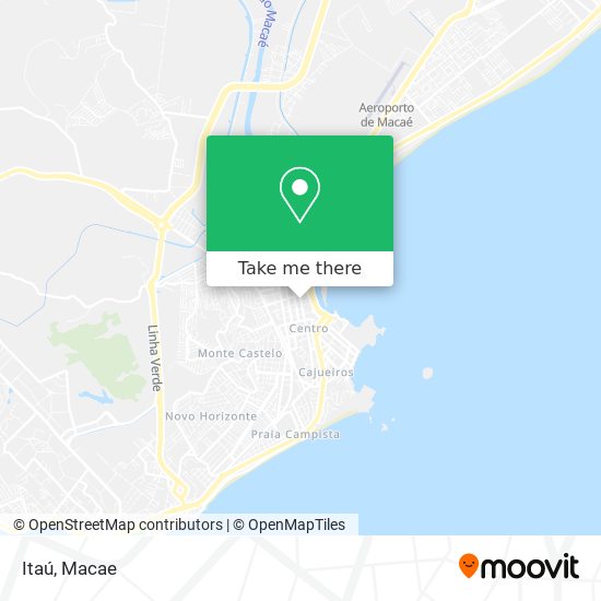 Itaú map