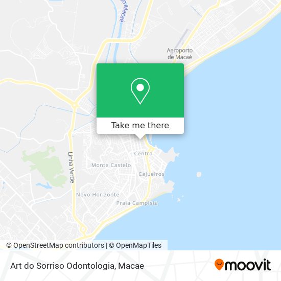 Art do Sorriso Odontologia map