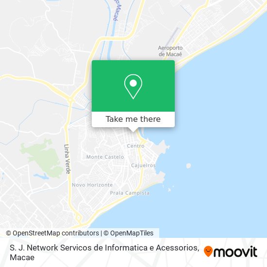 S. J. Network Servicos de Informatica e Acessorios map