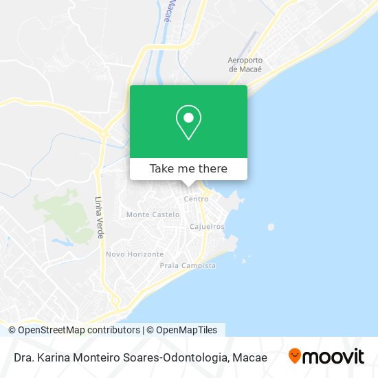 Mapa Dra. Karina Monteiro Soares-Odontologia