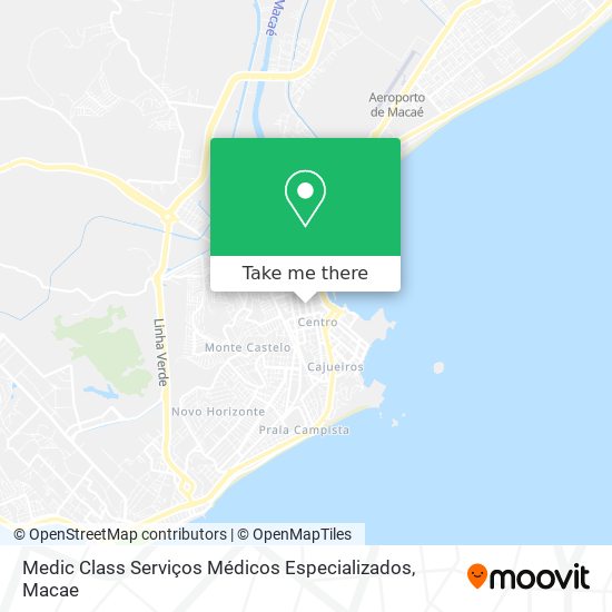 Mapa Medic Class Serviços Médicos Especializados