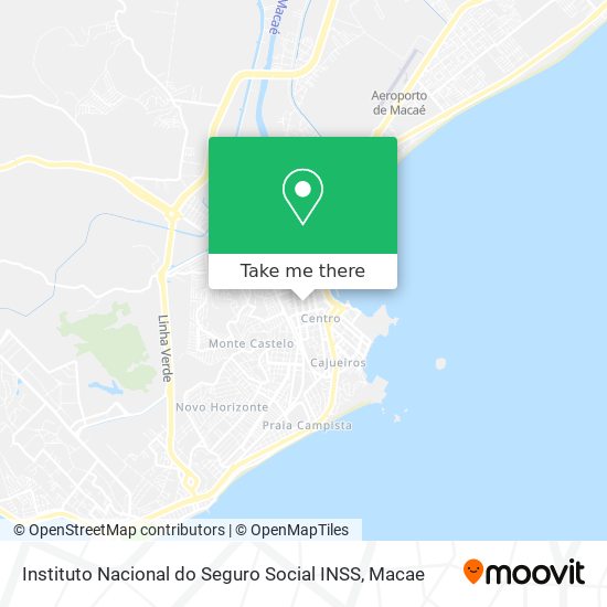 Mapa Instituto Nacional do Seguro Social INSS