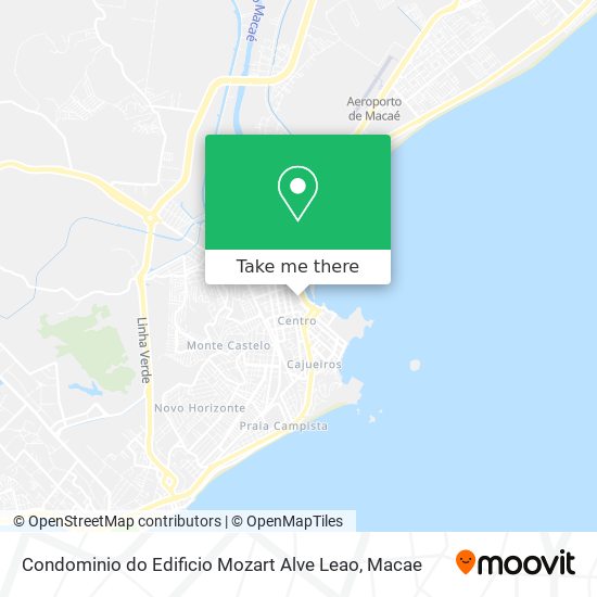 Mapa Condominio do Edificio Mozart Alve Leao
