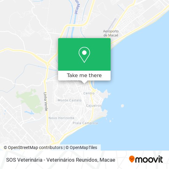 SOS Veterinária - Veterinários Reunidos map