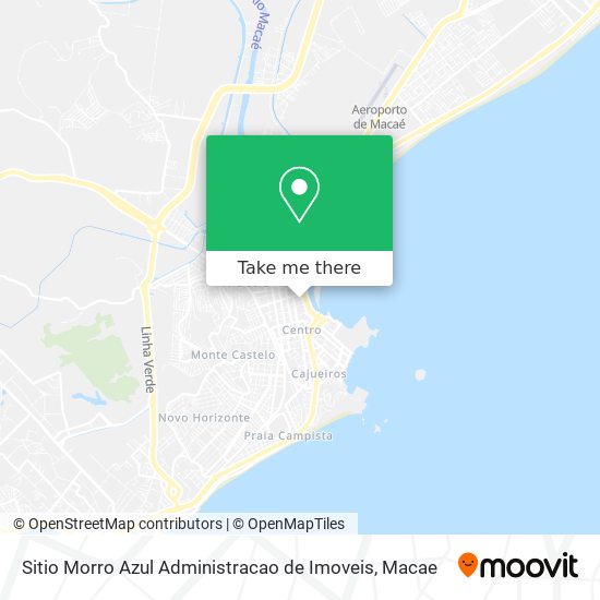 Sitio Morro Azul Administracao de Imoveis map