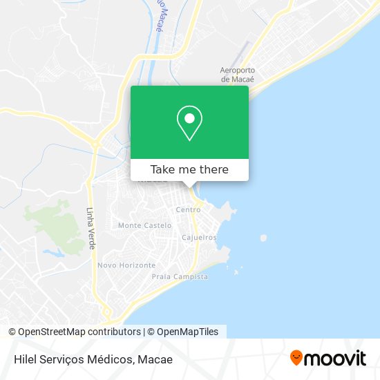 Hilel Serviços Médicos map