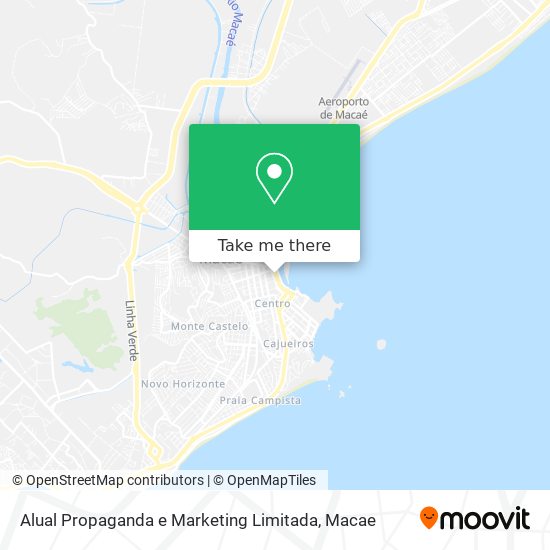 Alual Propaganda e Marketing Limitada map