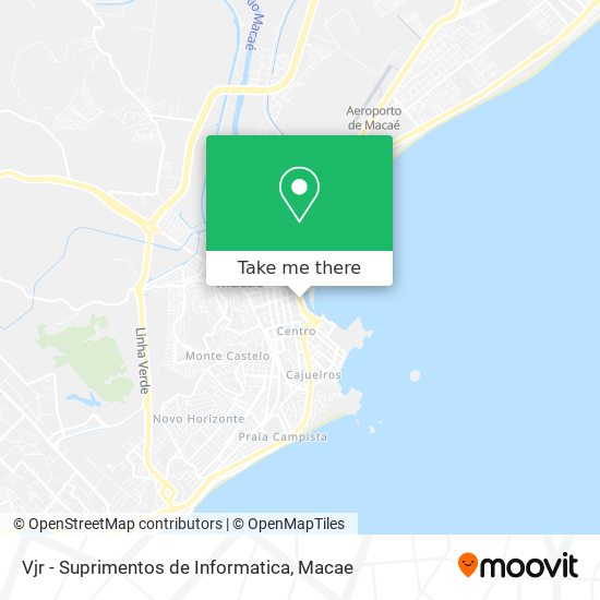 Vjr - Suprimentos de Informatica map