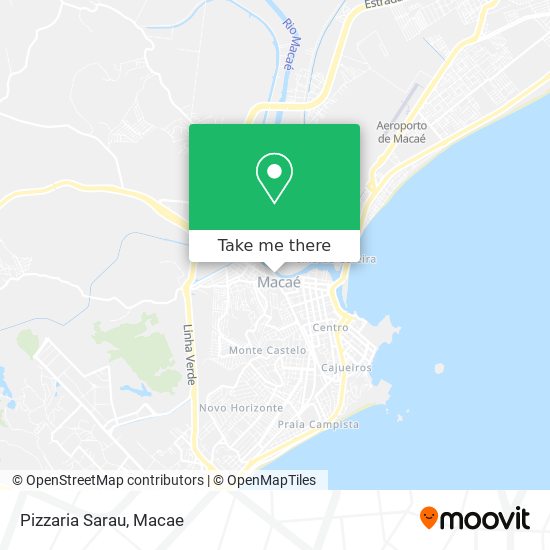 Pizzaria Sarau map