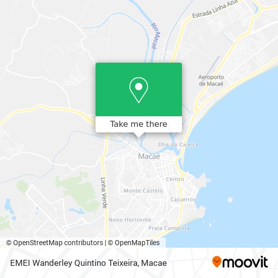 EMEI Wanderley Quintino Teixeira map