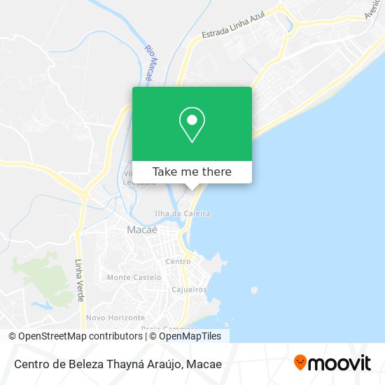 Centro de Beleza Thayná Araújo map