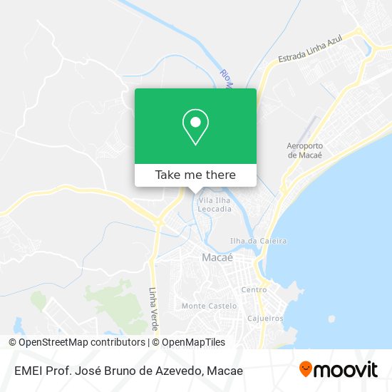 EMEI Prof. José Bruno de Azevedo map