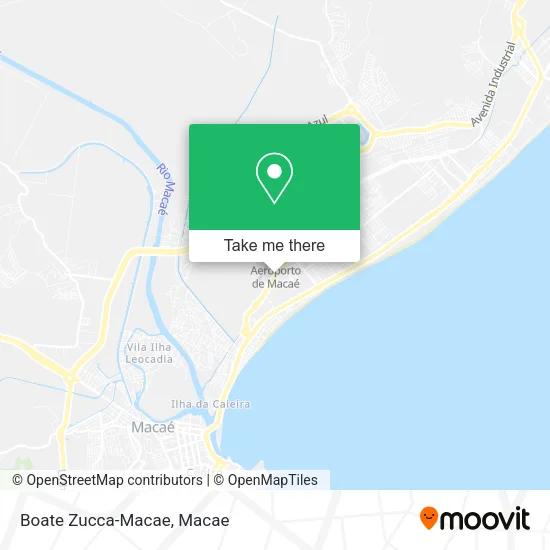 Boate Zucca-Macae map