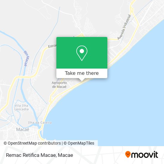 Remac Retifica Macae map