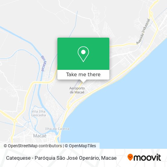 Catequese - Paróquia São José Operário map