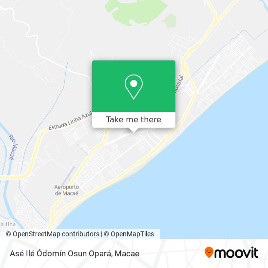 Asé Ilé Ódomín Osun Opará map