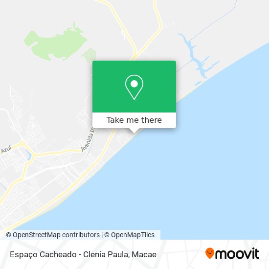 Espaço Cacheado - Clenia Paula map