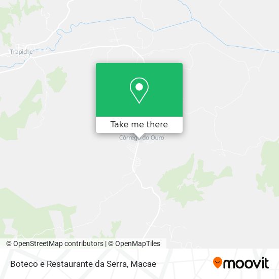 Boteco e Restaurante da Serra map