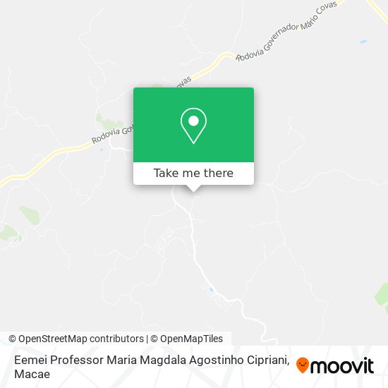 Eemei Professor Maria Magdala Agostinho Cipriani map