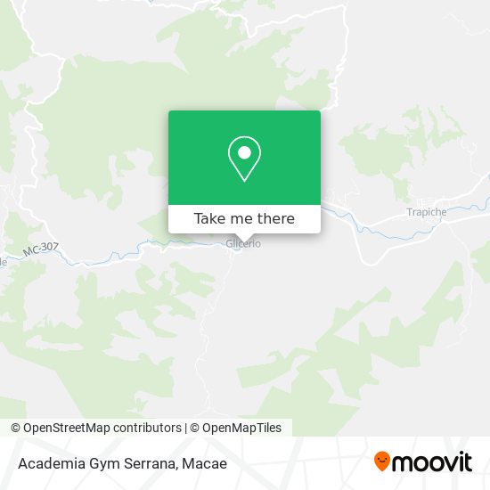 Academia Gym Serrana map