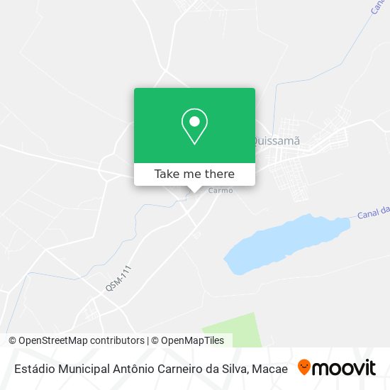 Estádio Municipal Antônio Carneiro da Silva map