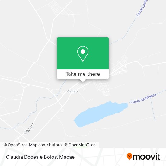 Claudia Doces e Bolos map