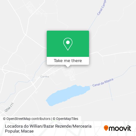 Locadora do Willian / Bazar Rezende / Mercearia Popular map