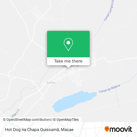 Hot Dog na Chapa Quissamã map