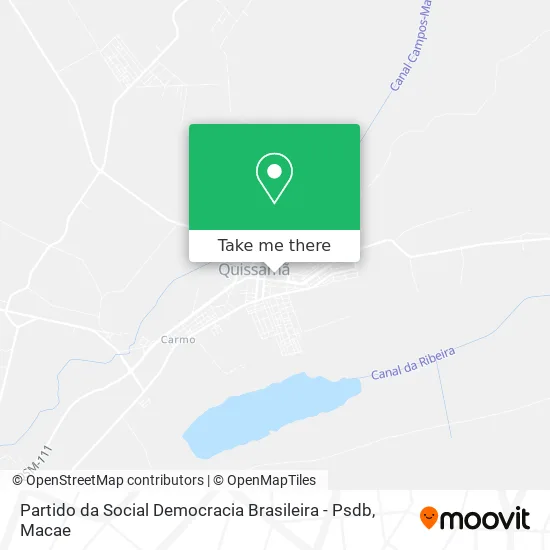 Partido da Social Democracia Brasileira - Psdb map
