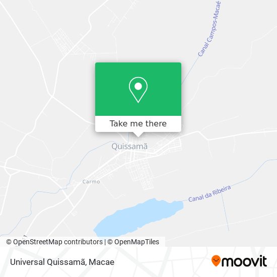 Universal Quissamã map