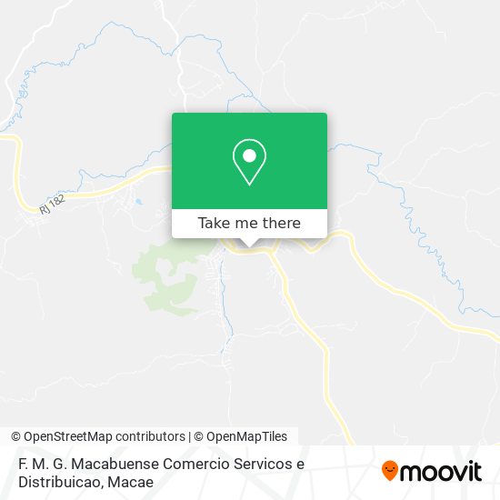 F. M. G. Macabuense Comercio Servicos e Distribuicao map