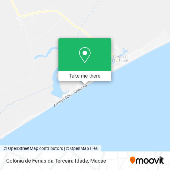 Colônia de Ferias da Terceira Idade map