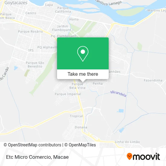Etc Micro Comercio map