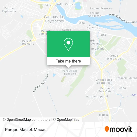 Mapa Parque Maciel